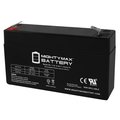 Mighty Max Battery 6V 1.3Ah SLA Replacement Battery Compatible with Power Mate PM612 MAX3985634
